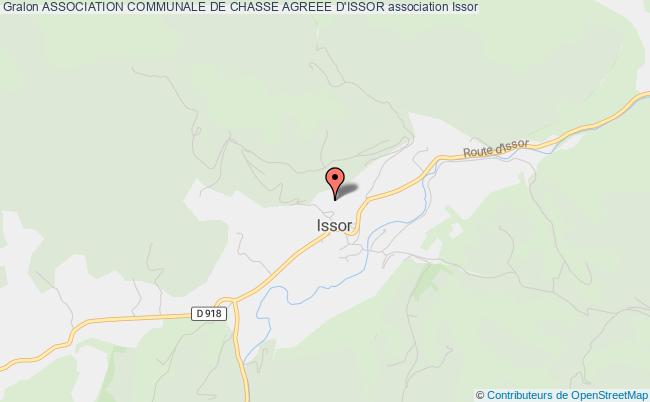 ASSOCIATION COMMUNALE DE CHASSE AGREEE D'ISSOR