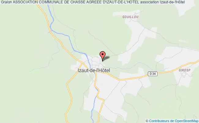 ASSOCIATION COMMUNALE DE CHASSE AGREEE D'IZAUT-DE-L'HOTEL