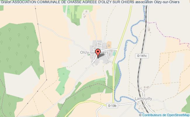 plan association Association Communale De Chasse Agreee D'olizy Sur Chiers Olizy-sur-Chiers
