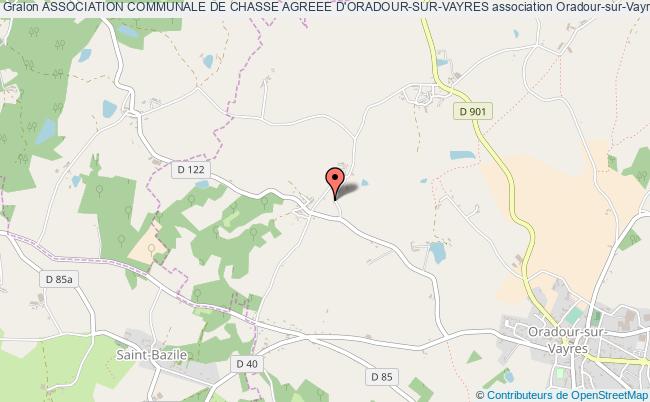 ASSOCIATION COMMUNALE DE CHASSE AGREEE D'ORADOUR-SUR-VAYRES