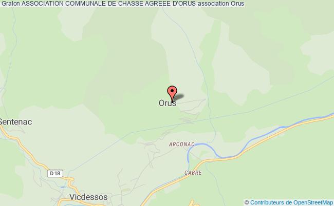 ASSOCIATION COMMUNALE DE CHASSE AGREEE D'ORUS