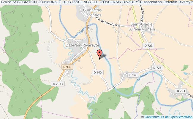 ASSOCIATION COMMUNALE DE CHASSE AGREEE D'OSSERAIN-RIVAREYTE