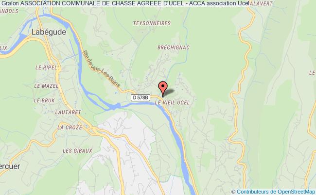 ASSOCIATION COMMUNALE DE CHASSE AGREEE D'UCEL - ACCA
