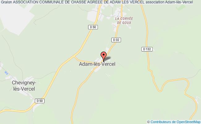 ASSOCIATION COMMUNALE DE CHASSE AGREEE DE ADAM LES VERCEL
