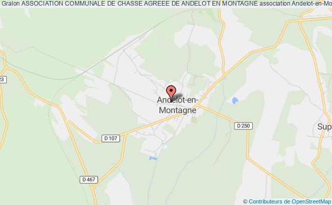 ASSOCIATION COMMUNALE DE CHASSE AGREEE DE ANDELOT EN MONTAGNE