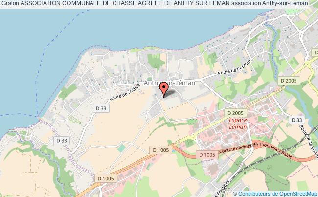 ASSOCIATION COMMUNALE DE CHASSE AGRÉÉE DE ANTHY SUR LEMAN