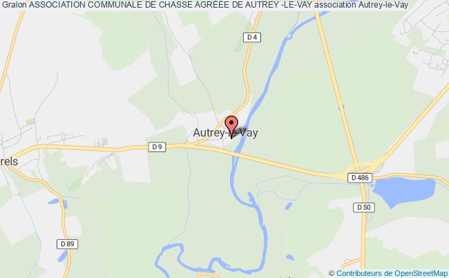 plan association Association Communale De Chasse AgrÉÉe De Autrey -le-vay Autrey-le-Vay