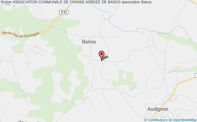 ASSOCIATION COMMUNALE DE CHASSE AGREEE DE BANOS