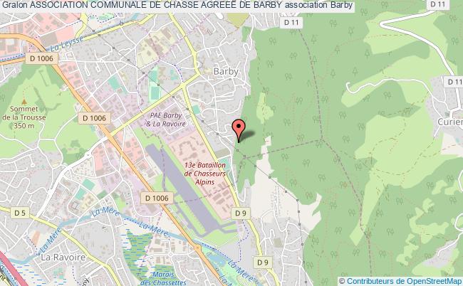 ASSOCIATION COMMUNALE DE CHASSE AGREEE DE BARBY