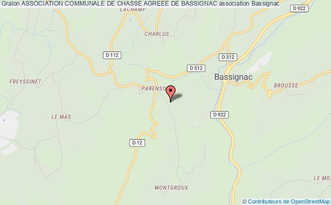 ASSOCIATION COMMUNALE DE CHASSE AGREEE DE BASSIGNAC
