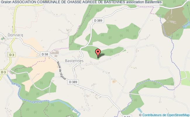 ASSOCIATION COMMUNALE DE CHASSE AGREEE DE BASTENNES