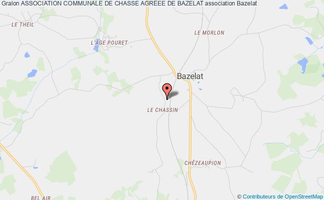 ASSOCIATION COMMUNALE DE CHASSE AGREEE DE BAZELAT