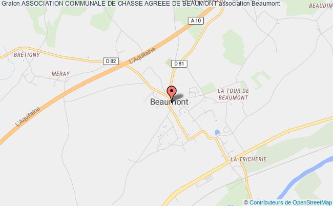 plan association Association Communale De Chasse Agreee De Beaumont Beaumont