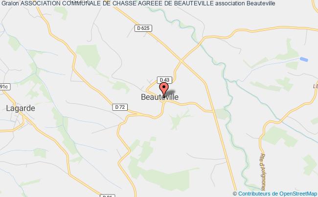 ASSOCIATION COMMUNALE DE CHASSE AGREEE DE BEAUTEVILLE