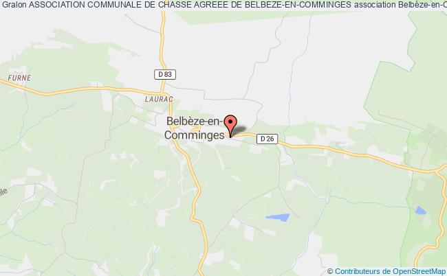 ASSOCIATION COMMUNALE DE CHASSE AGREEE DE BELBEZE-EN-COMMINGES