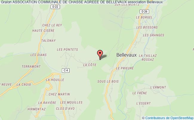 ASSOCIATION COMMUNALE DE CHASSE AGREEE DE BELLEVAUX