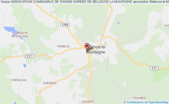 ASSOCIATION COMMUNALE DE CHASSE AGREEE DE BELLEVUE LA MONTAGNE