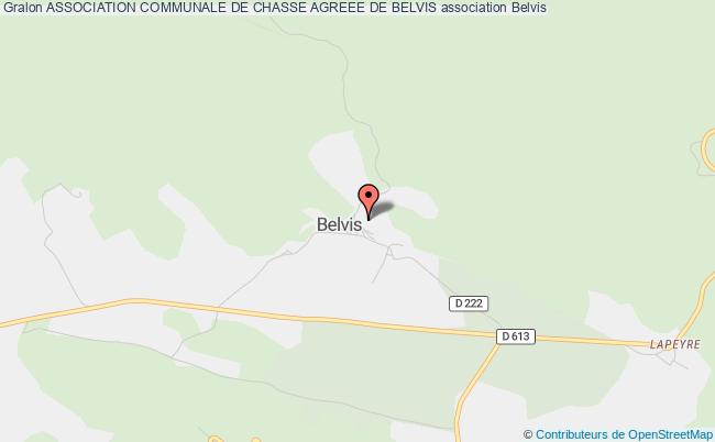 ASSOCIATION COMMUNALE DE CHASSE AGREEE DE BELVIS
