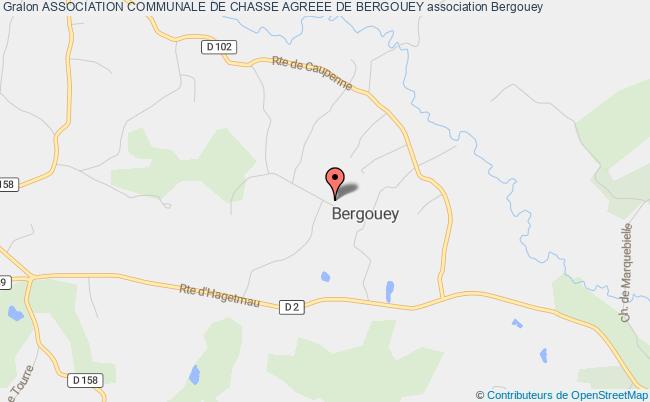 ASSOCIATION COMMUNALE DE CHASSE AGREEE DE BERGOUEY
