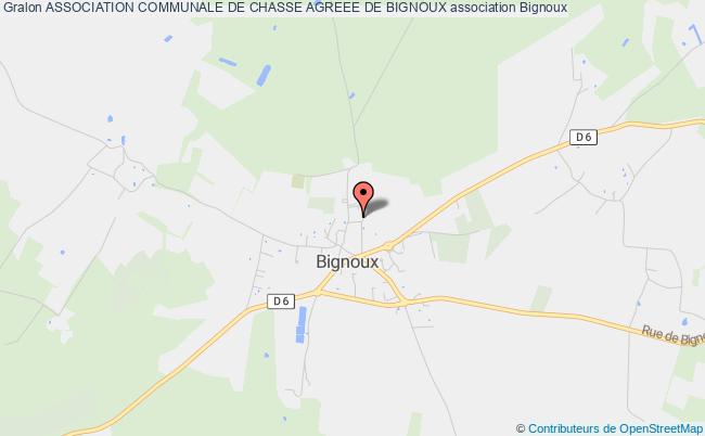 ASSOCIATION COMMUNALE DE CHASSE AGREEE DE BIGNOUX