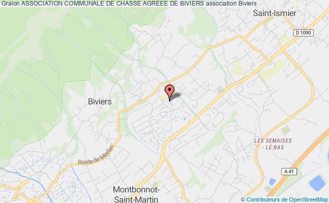 plan association Association Communale De Chasse Agreee De Biviers Biviers