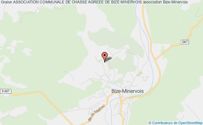 ASSOCIATION COMMUNALE DE CHASSE AGREEE DE BIZE MINERVOIS
