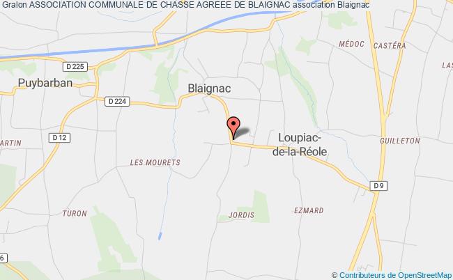 ASSOCIATION COMMUNALE DE CHASSE AGREEE DE BLAIGNAC