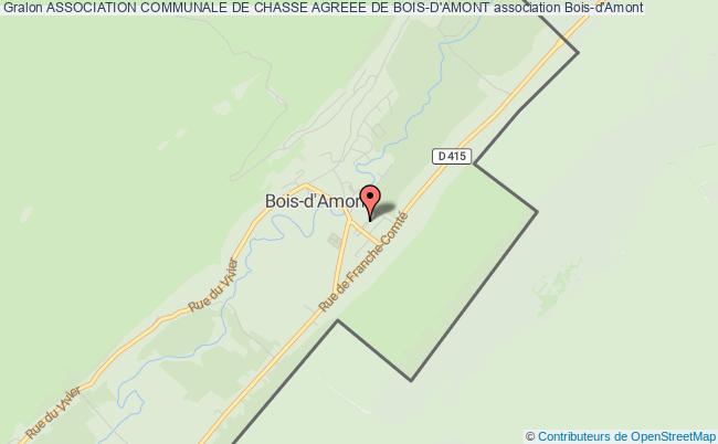ASSOCIATION COMMUNALE DE CHASSE AGREEE DE BOIS-D'AMONT