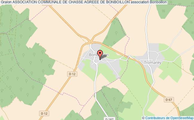 plan association Association Communale De Chasse Agreee De Bonboillon Bonboillon