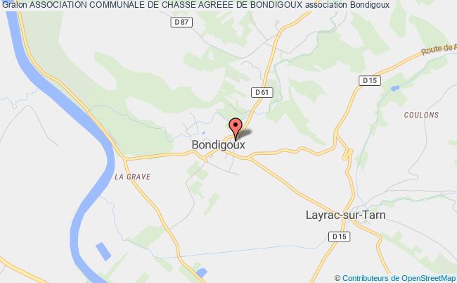 ASSOCIATION COMMUNALE DE CHASSE AGREEE DE BONDIGOUX