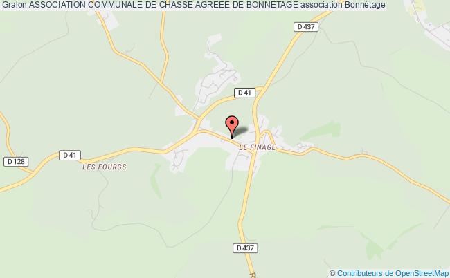 ASSOCIATION COMMUNALE DE CHASSE AGREEE DE BONNETAGE