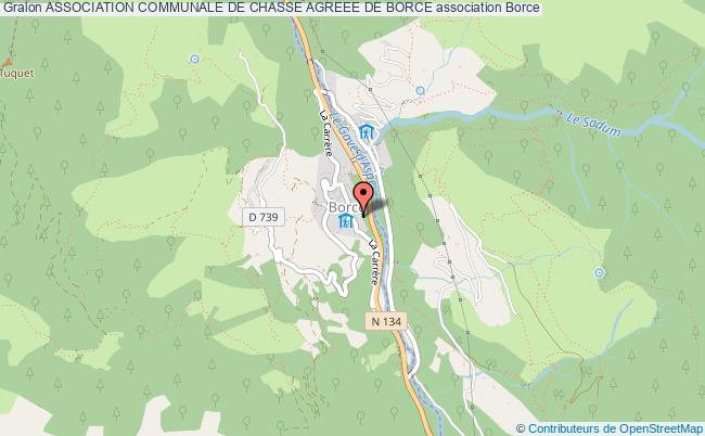 ASSOCIATION COMMUNALE DE CHASSE AGREEE DE BORCE