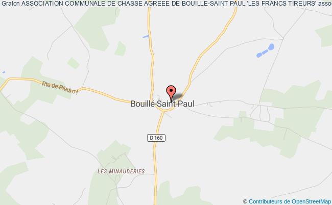 plan association Association Communale De Chasse Agreee De Bouille-saint Paul 'les Francs Tireurs' VAL EN VIGNE