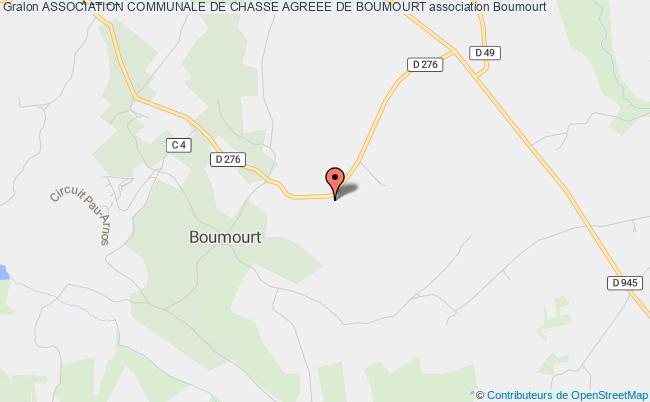 ASSOCIATION COMMUNALE DE CHASSE AGREEE DE BOUMOURT