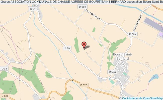 ASSOCIATION COMMUNALE DE CHASSE AGREEE DE BOURG-SAINT-BERNARD