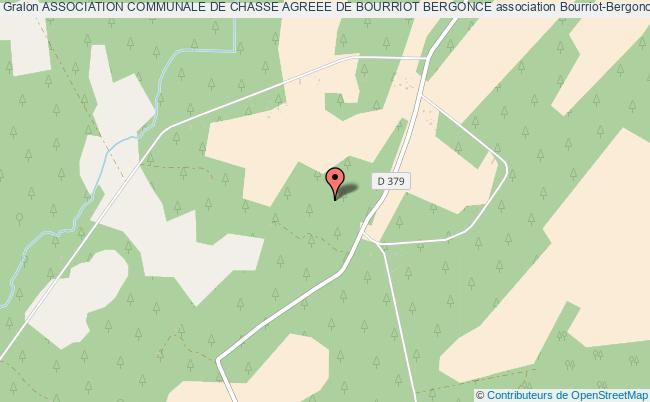 ASSOCIATION COMMUNALE DE CHASSE AGREEE DE BOURRIOT BERGONCE