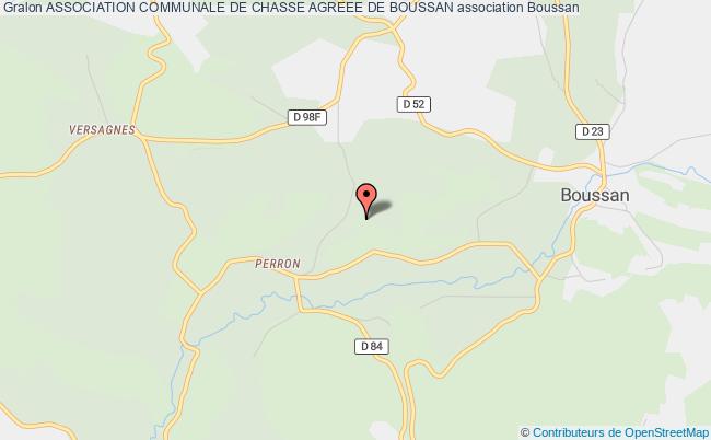 ASSOCIATION COMMUNALE DE CHASSE AGREEE DE BOUSSAN