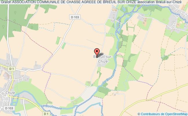 plan association Association Communale De Chasse Agreee De Brieuil Sur Chize Brieuil-sur-Chizé