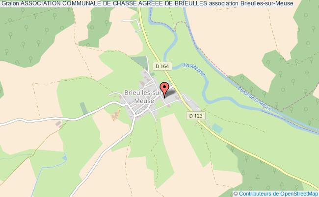 plan association Association Communale De Chasse Agreee De Brieulles Brieulles-sur-Meuse