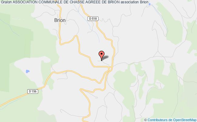 ASSOCIATION COMMUNALE DE CHASSE AGREEE DE BRION