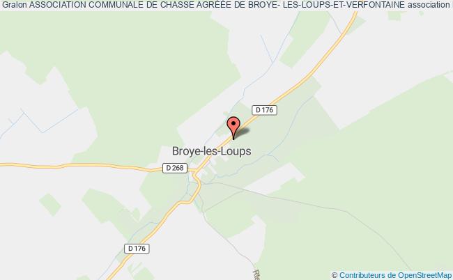 plan association Association Communale De Chasse AgrÉÉe De Broye- Les-loups-et-verfontaine Broye-les-Loups-et-Verfontaine
