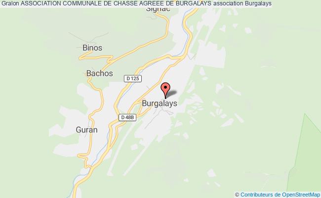ASSOCIATION COMMUNALE DE CHASSE AGREEE DE BURGALAYS