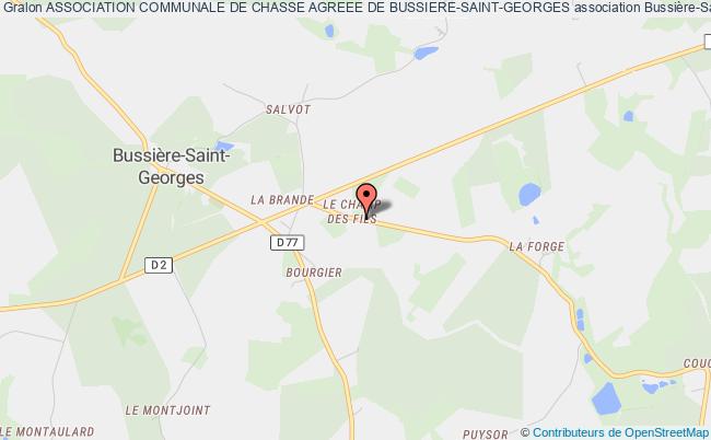 plan association Association Communale De Chasse Agreee De Bussiere-saint-georges Bussière-Saint-Georges