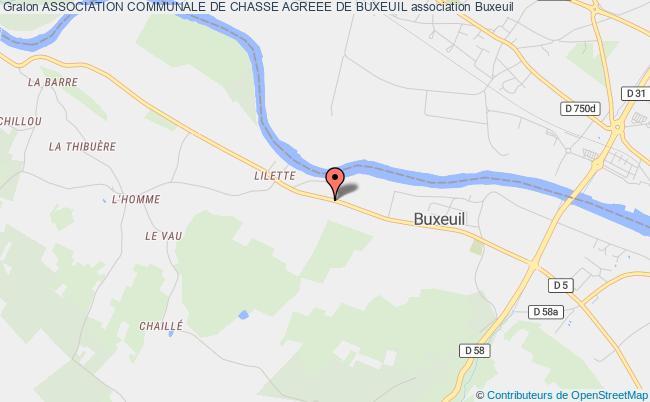 plan association Association Communale De Chasse Agreee De Buxeuil Buxeuil
