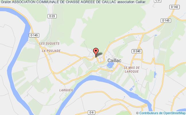 ASSOCIATION COMMUNALE DE CHASSE AGREEE DE CAILLAC