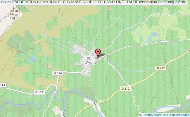 plan association Association Communale De Chasse Agreee De Camplong D'aude Camplong-d'Aude