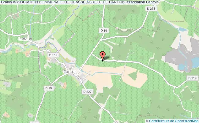 ASSOCIATION COMMUNALE DE CHASSE AGREEE DE CANTOIS