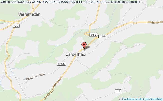ASSOCIATION COMMUNALE DE CHASSE AGREEE DE CARDEILHAC
