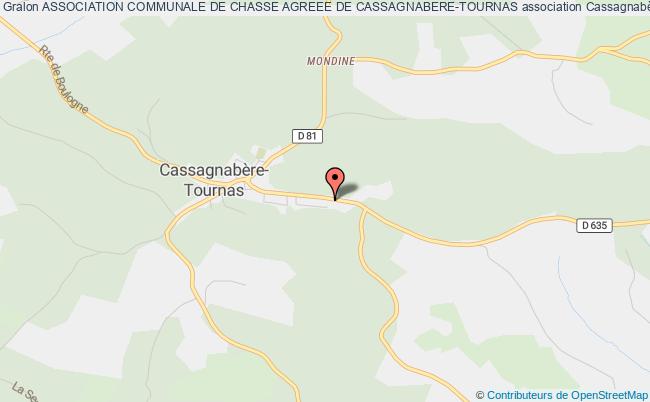 ASSOCIATION COMMUNALE DE CHASSE AGREEE DE CASSAGNABERE-TOURNAS