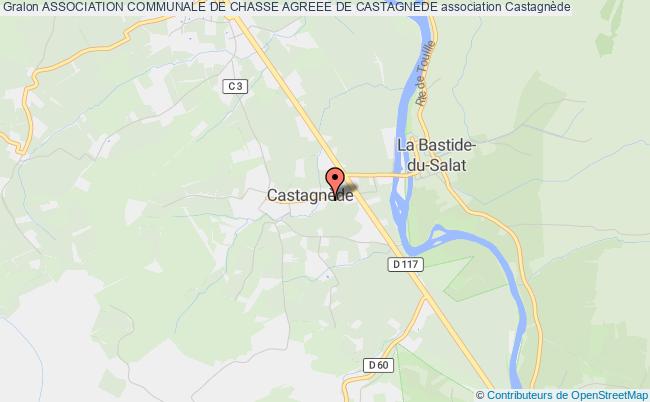 plan association Association Communale De Chasse Agreee De Castagnede Castagnède